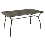 DEGAMO Gartentisch CLASSIC 150 x 90 x 73 cm anthrazit