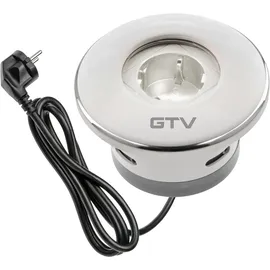 Gtv Einbausteckdose 1,5 m Weiß 1 St.