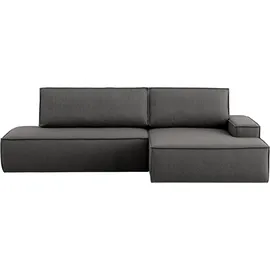 OTTO home Eckcouch Cord 2-Sitzer Grau