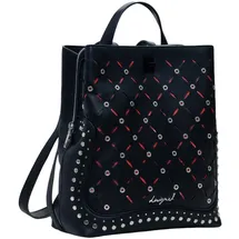 DESIGUAL Yankee Metal Patch Sumy Mini Backpack Schwarz