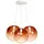 s.luce Orb Cluster 3-flg. 30 cm Rund / Kupfer Verlauf / Weiß