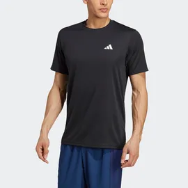 adidas T-Shirt Herren Train Essentials Training Tee, Black/White, XXL