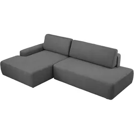 Home Affaire Eckcouch Cord 2-Sitzer Grau