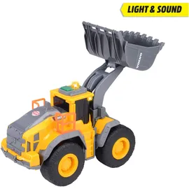 DICKIE Dickie-Toys Baustellenfahrzeug Volvo Radlader mit Licht - Sound