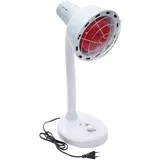 LKHDONG Rotlichtlampe Wärmelampe Infrarot, 275W Infrarotichtlampe Wärmelampe Einstellbare Temperatur 0-115°C für Wohltuender Muskelverspannung