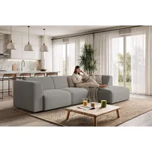 otto home Ecksofa Merid L-Form, B: 295 cm - OTTO. Verlässliche Qualität.« als Modul oder separat verwendbar, für individuelle Zusammenstellung, grau