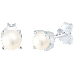 Elli Ohrringe Basic Klassisch Süsswasserzuchtperle 925 Silber Damen 