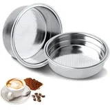 51-mm-kaffeefilter, Kaffeefilterhalter, 51-mm-edelstahl-kaffeefilter, Wiederverwendbarer Edelstahl-kaffeefilter Für 1- Und 2-tassen-druckkaffeemaschinen