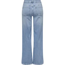 Only ONLMADISON BLUSH HW Wide DNM CRO371 NOOS Blue/Light Blue Denim XS(34)/32