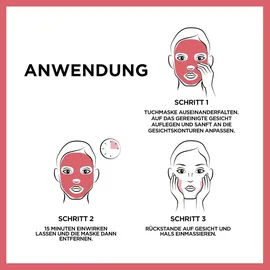 Garnier SkinActive Reparierende Tuchmaske 5-er Pack