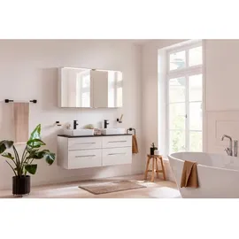 Fackelmann Oxford Waschtischplatte 120,6 cm Schwarz