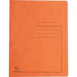 Exacompta 39994E, Präsentationsmappe, A4, Pressspan, Orange, Porträt, 350 Blätte