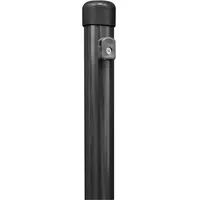GAH Alberts Zaunpfosten für Maschendrahtzäune Ø 34 mm 200 cm anthrazit