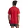 Adidas 3-Streifen Single Jersey Kurzarm-T-Shirt Better Scarlet / White S