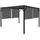 MCW Pergola Beja 4x3m Grau