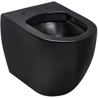 Schöner Wohnen Hänge-WC Antus Spülrandlos Mattschwarz