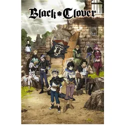Poster Black Clover - Black Bull squad & Yuno