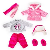 Bayer Design Puppenkleidung 84613AA Grau/Rosa