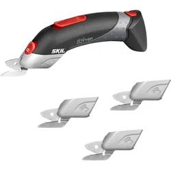 Skil Akku Schere Multi-Cutter 2900 AJ + 4 Scherenkäpfe 1 Akku, Schneidwerkzeug