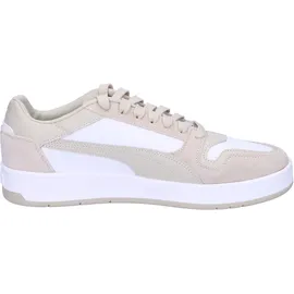 Puma Court Classic Street Suede Sneaker 03 white/desert dust/gold 43