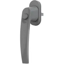 MS Beschläge ® Sicherheits-Fenstergriff Fensterbeschlag mit Druckknopf Titan
