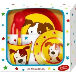 DIE SPIEGELBURG 18250 Geschenkset Kindergeschirr Hund - Freche Rasselbande