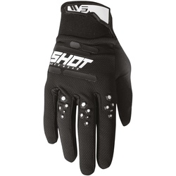 Shot Vision Motocross Handschuhe, schwarz, Größe 3XL für Männer