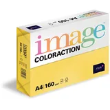 Antalis Image Coloraction Canary - farbiges Kopierpapier - DIN A4, 210 x 297 mm, 160 g/m2 - buntes, holzfreies Druckerpapier für Kopierer - 250 Blatt