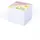 Folia Notizzettel Nachfüllpack 9x9 cm Zettelbox Weiß 700 St.