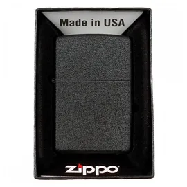 Zippo Sturmfeuerzeug - STK - black crackle