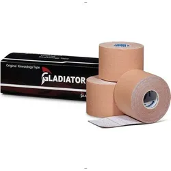 Wasserdichtes und elastisches Kinesio-Tape beige 3 Rollen beige No Size