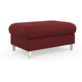 sit&more Hocker Marano 102 x 43 x 67 cm Polyester Rot