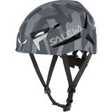Salewa Vega Helmet Helm, Grey camo L/XL