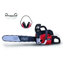 SCHEPPACH Benzin-Kettensäge CSP530S inkl. Brille + Gehörschutz