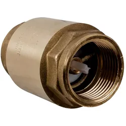 Wolf Schwerkraftbremse/Rückschlagventil aus Messing, Innengewinde 1" 201122899