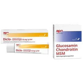 apodiscounter Schmuddelwetter Sparset - Glucosamin Chondroitin + Diclofenac