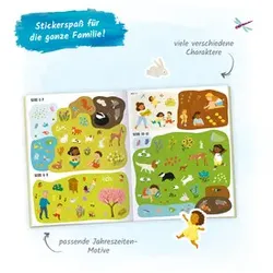 TRÖTSCH Stickerbuch Jahreszeit 20146 30x23cm 32 Seiten