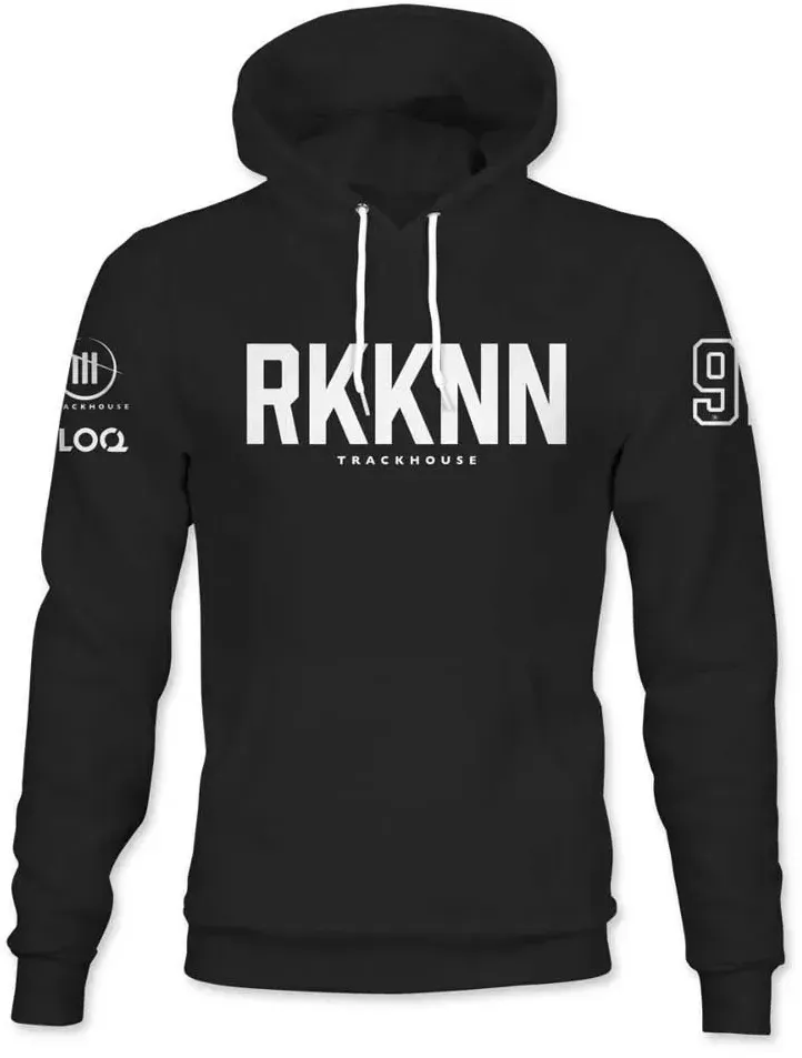 Kimi Project 91 Austin Kapuzenpullover - Black - 2XL
