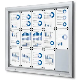 Showdown Displays Schaukasten Außen 15 x A4