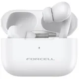 forcell 5903396266430 Kopfhörer & Headset Kabellos im Ohr Anrufe/Musik Bluetooth Weiß