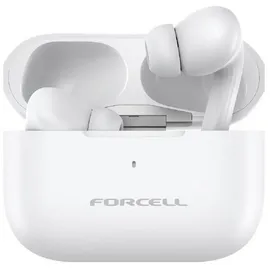 forcell 5903396266430 Kopfhörer & Headset Kabellos im Ohr Anrufe/Musik Bluetooth Weiß