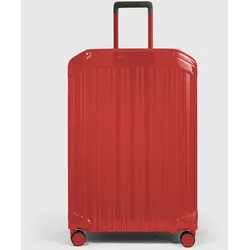 Piquadro PQ Light Großer Trolley Koffer mit 4-Rollen, erweiterbar4 Rollen Rot