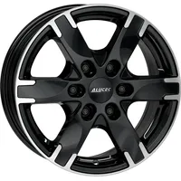 ALUTEC München Titan 7,5 x 17 6 x 139,7 ET55 Schwarz/Poliert