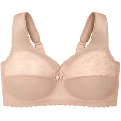 GLAMORISE MagicLift-Stütz-BH Klassik - Kaffee Unterwäsche   Damen 