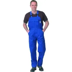 Latzhose 1121 kornblau, Größe 114 - blau - 114