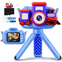 DIAMOOKY Kinderkamera, Digitalkamera Kinder 1080P 2,0-Zoll-Bildschirm, Kinder Kamera mit 32GB Karte Fotoapparat Kinder Selfie Kamera für 3-12 Jahre Geburtstag Weihnachten Spielzeug Kinder