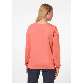 Madeleine Sweatshirt mit Knoten-Drapierung Orange 40