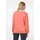 Madeleine Sweatshirt mit Knoten-Drapierung Orange 40