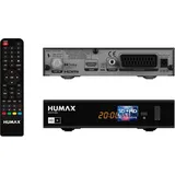 HUMAX Eco II HD+ Digitaler SAT Receiver, Digitaler Receiver für Fernseher mit Dolby Digital Plus Unterstützung, HD SAT Receiver mit HDMI & Scart, 12V-Netzteil ideal für Camping, Inkl. 6 Monate HD+