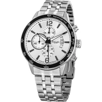 EICHMÜLLER Chronograph RE1120 silberfarben 10 ATM Metallband 45 mm